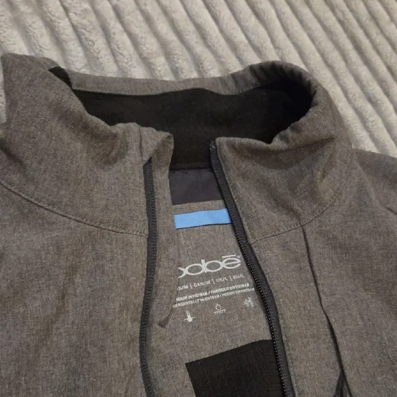 Men's Gray Performance Jacket - Picture 4 of 14